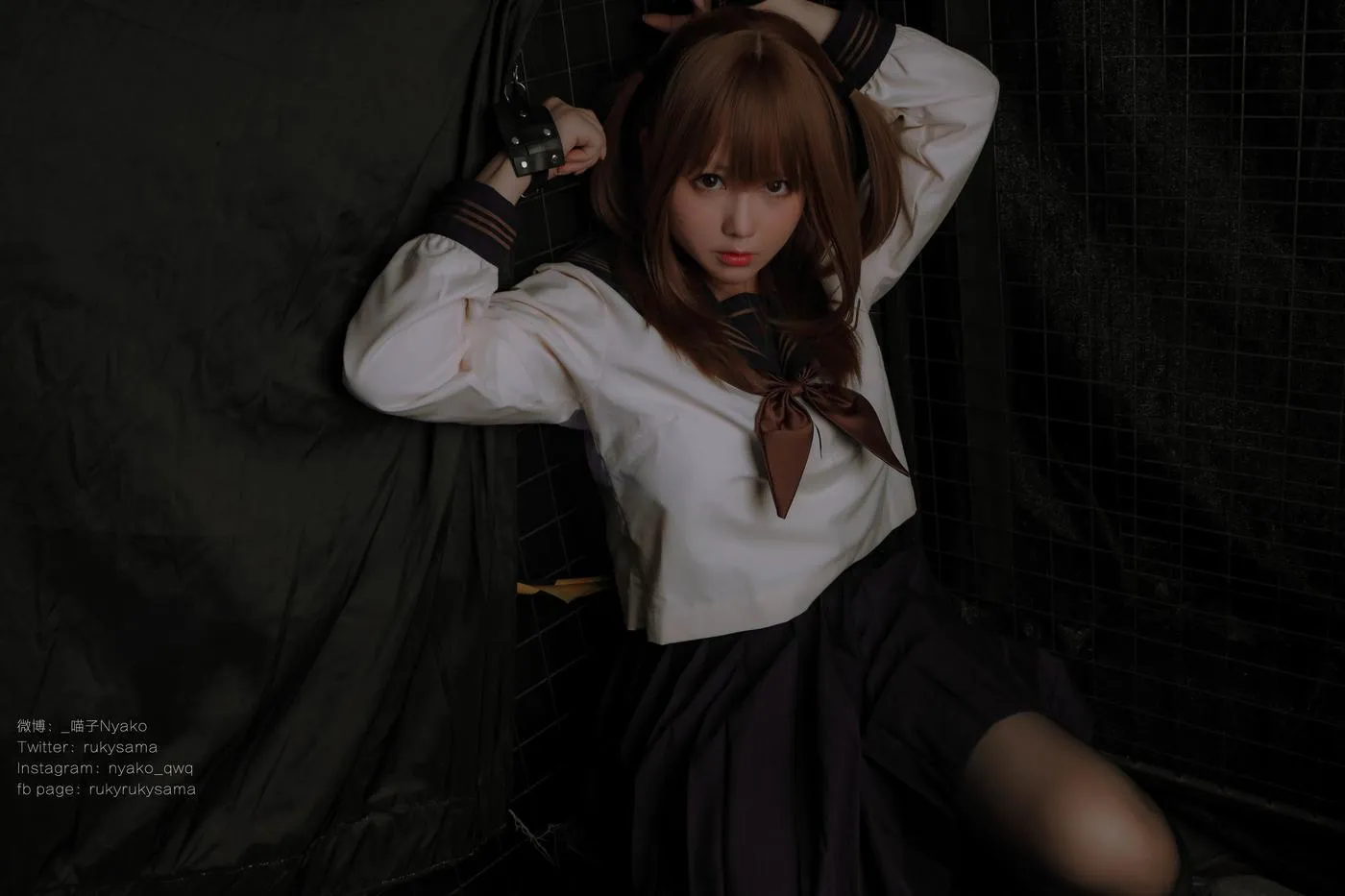 Nyako喵子 – NO.53 痴·女子校生-监禁 [68P]插图7